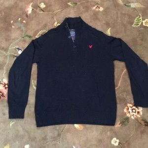 American eagle quarter zip sweater